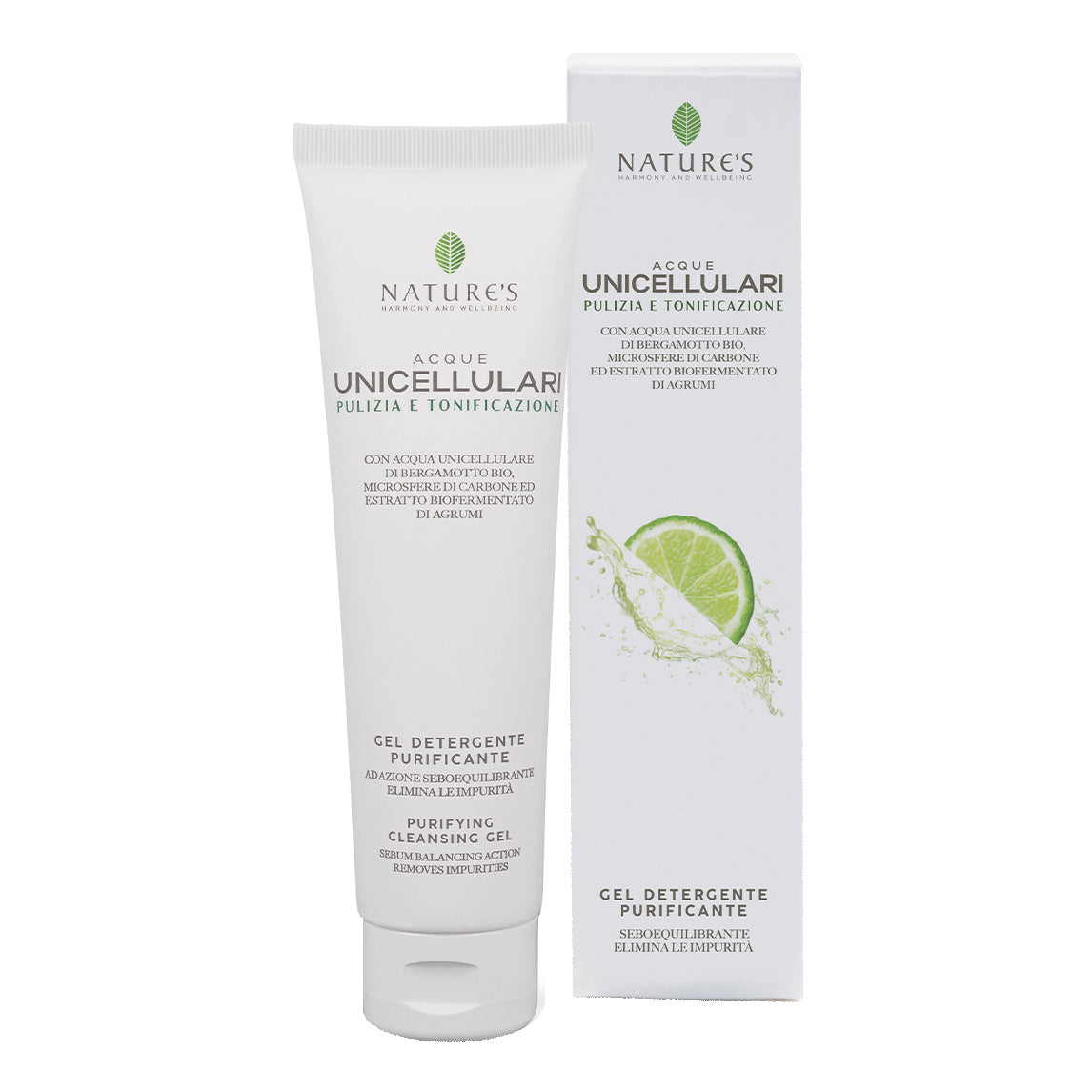 Nature's Acque Unicellulari Gel Detergente Purificante 150ml