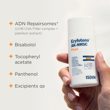 Isdin Eryfotona AK-NMSC Fluid SPF100+ 50ml - Protezione Solare