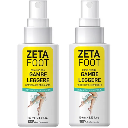 Zeta Foot Abbinata Spray Gambe 2x100ml