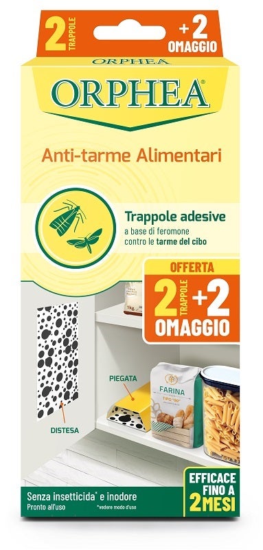 Tavola Orphea Anti Tarme Alimentari 2 + 2 Pezzi Omaggio