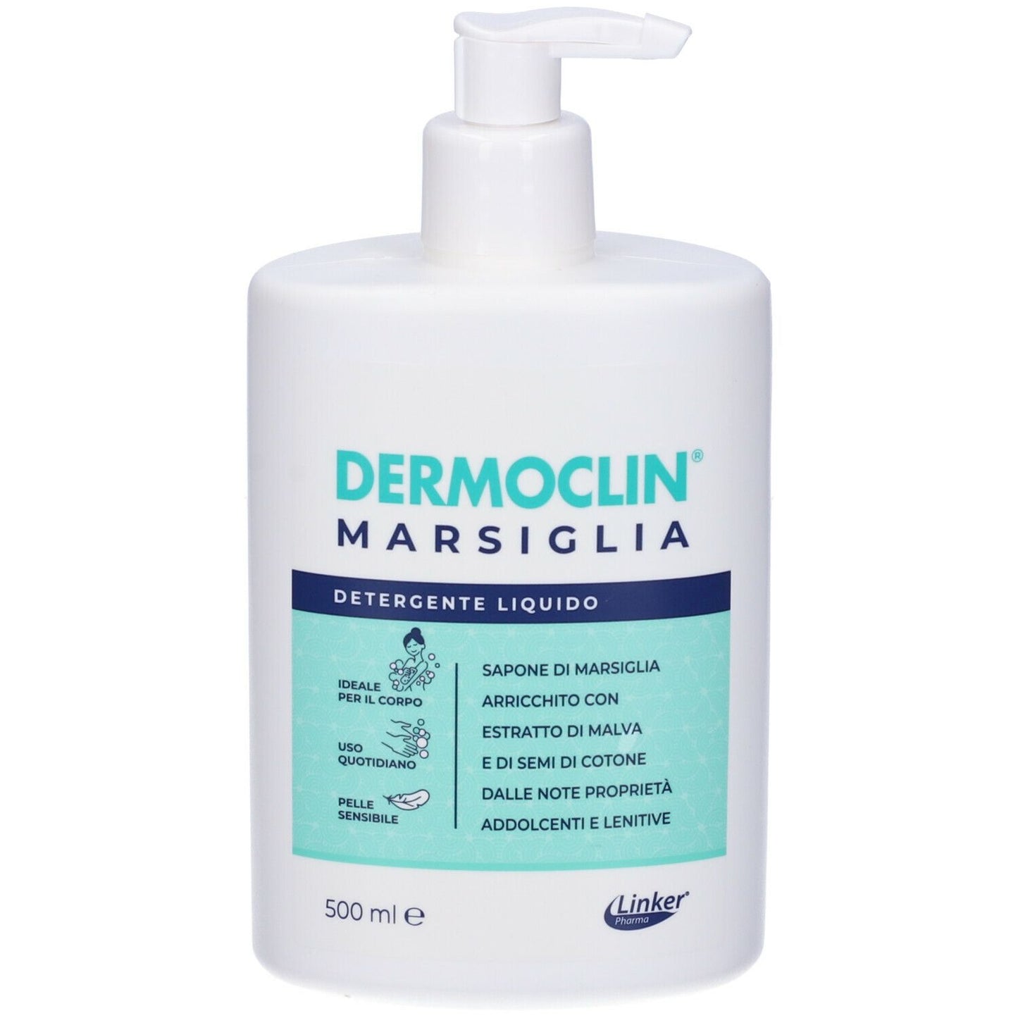 Dermoclin Marsiglia Detergente Liquido 500ml