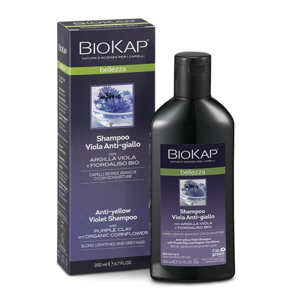 Biokap Shampoo Viola Antigiallo 200ml ed lim