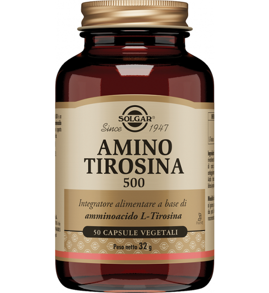 AMINO TIROSINA 500 50CpsSOLGAR
