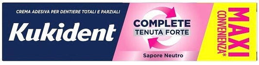 Kukident Complete Crema Adesiva Dentiere Aroma Neutro 70g