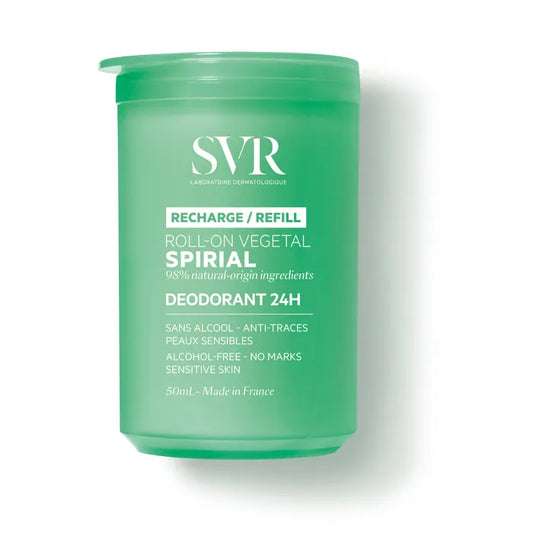 SVR Spirial Deodorante 24H Roll-On Vegetal Refill 50ml