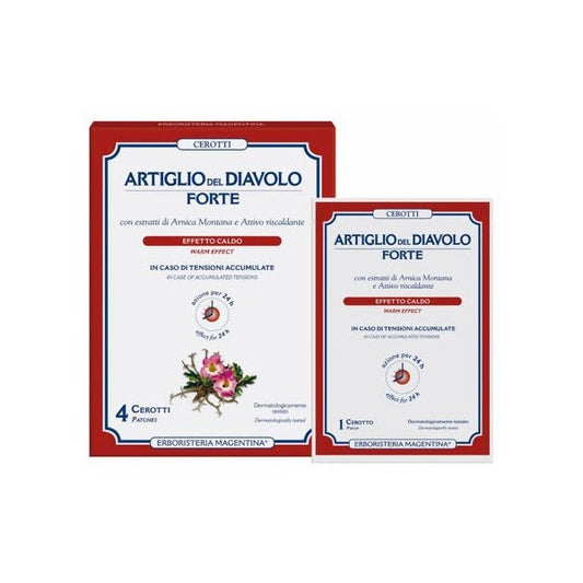 Artiglio del Diavolo Forte 4 Cerotti