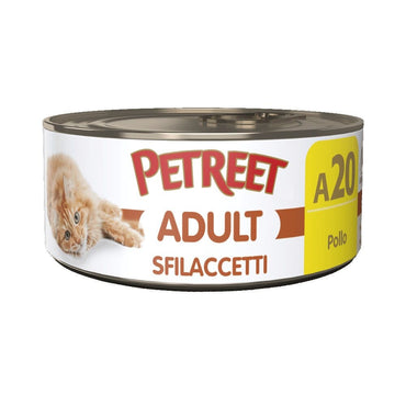 Petreet Adult Sfilaccetti Di Pollo Per Gatti Lattina 70g
