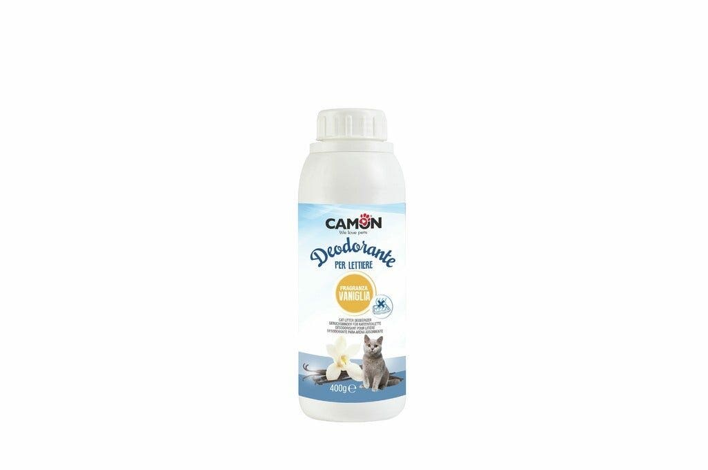 Camon Deodorante Lettiera Gatti Vaniglia Con Enzimi 400g