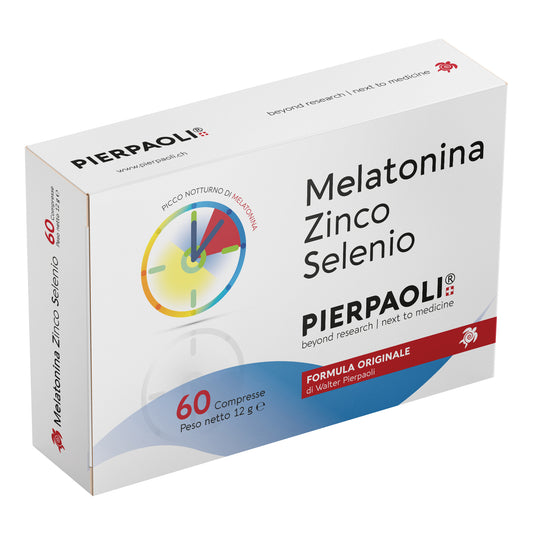 MELATONINA ZINCO SELENIO Dr PIERPAOLI 60 COMPRESSE