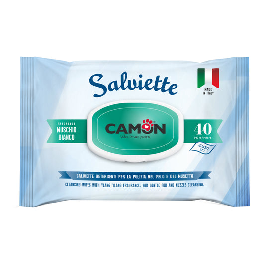 SALVIETTE MUSCHIO BIANCO