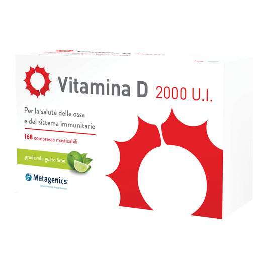 VITAMINA D 2000 UI 168 COMPRESSE METAGENICS