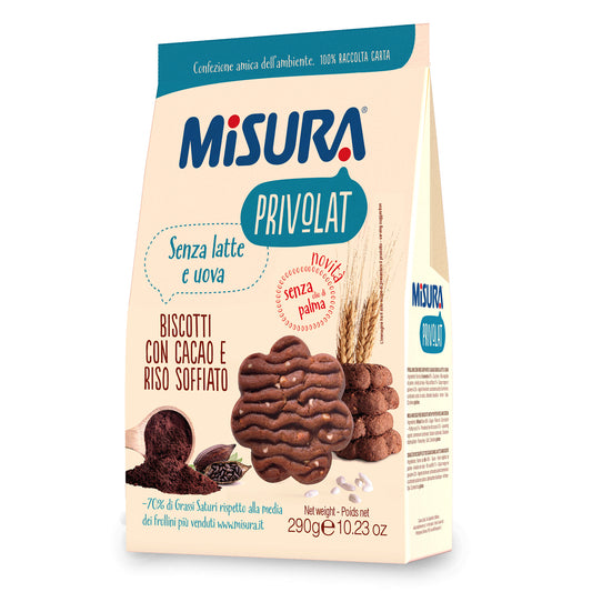 MISURA Biscotti Cacao Riso Soffiato 290g