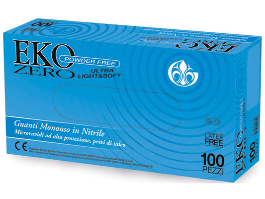 Guanto Nitrile Superficie Microruvida No Talco Small 100 Pezzi