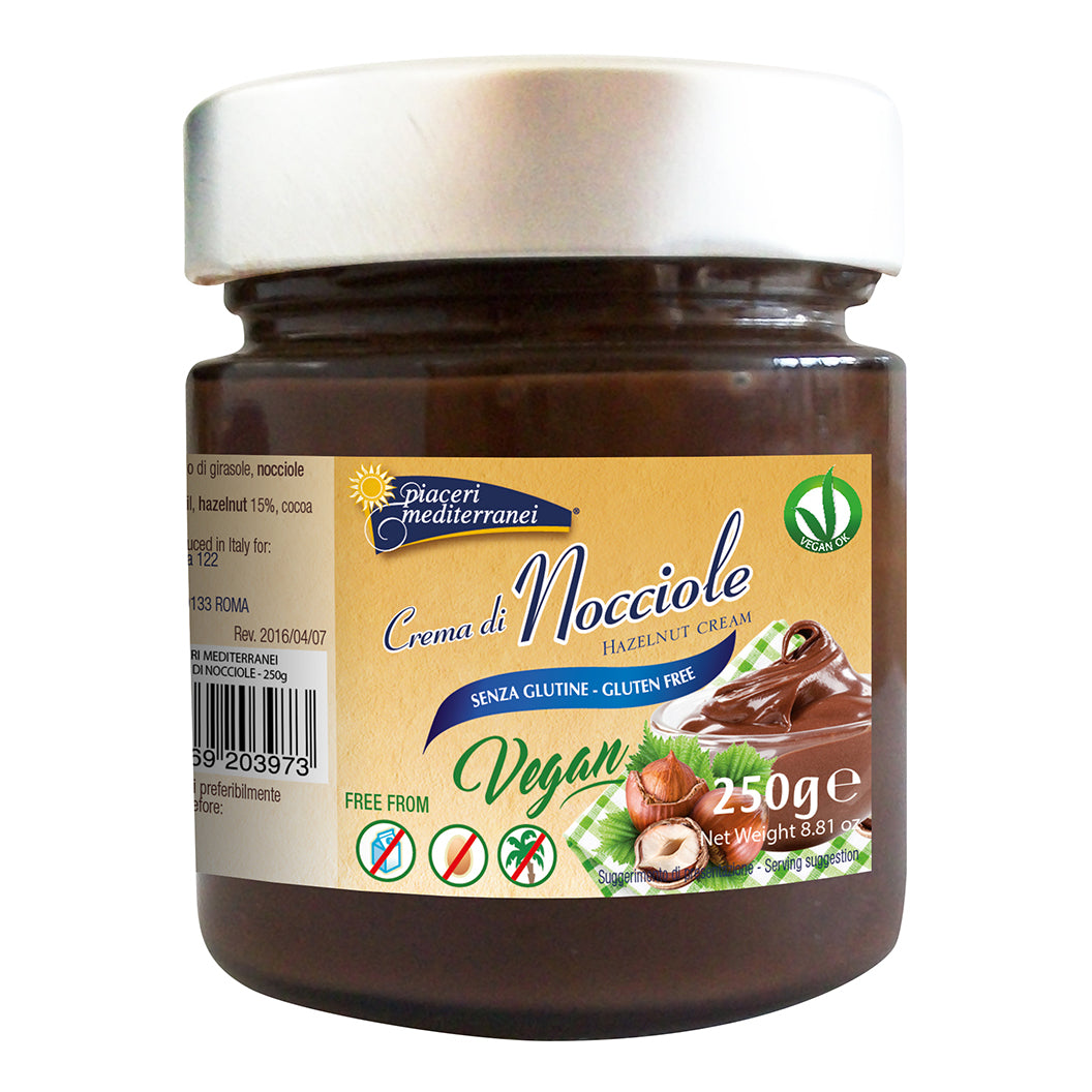 PIACERI MEDITERRANEI Crema di Nocciole 250g