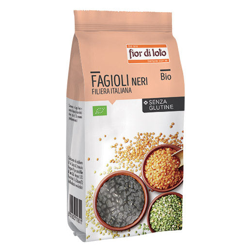 FIOR DI LOTO Fagioli Neri Bio 400g