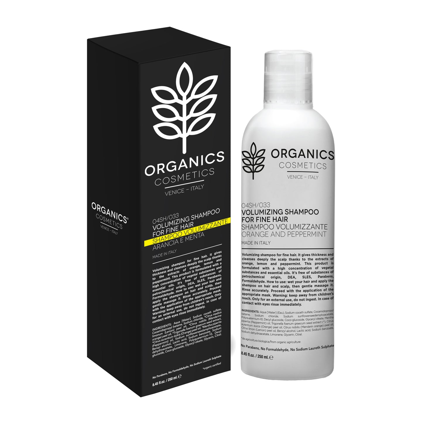 ORG PH Volumizz.Shampoo 250ml