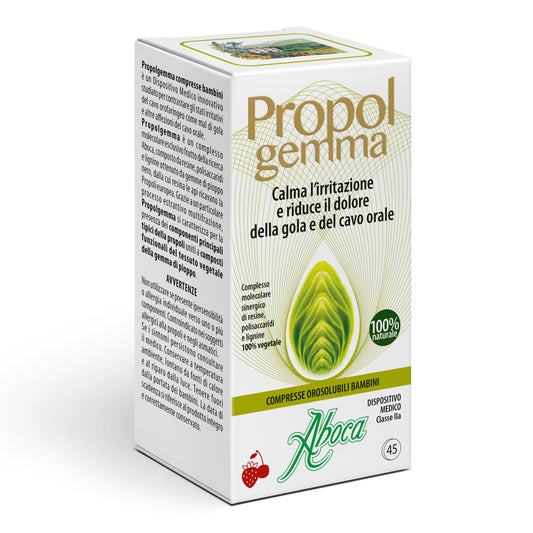 PROPOLGEMMA BAMBINI 45 COMPRESSE OROSOLUBILI ABOCA