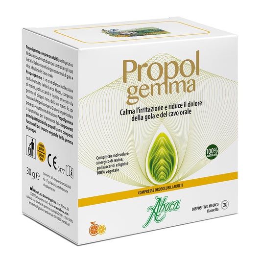PROPOLGEMMA 20 COMPRESSE OROSOLUBILI ABOCA