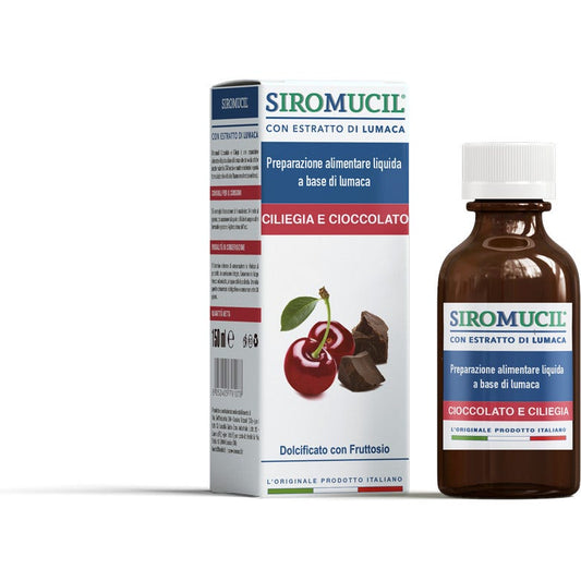 Siromucil Sciroppo Con Estratto Di Lumaca Al Cioccolato E Ciliegia 150ml
