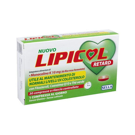 LIPICOL RETARD 30CPR
