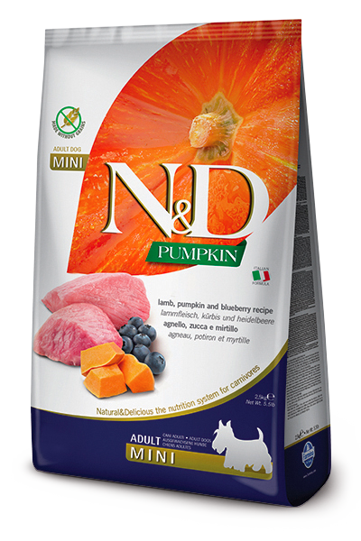Farmina N&D Pumpkin Agnello E Zucca Cani Adulti Taglia Mini 800g