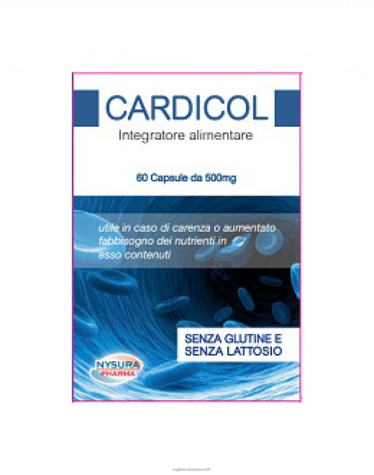 CARDICOL 60CPS 500MG