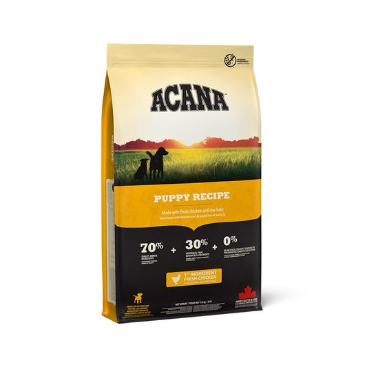 Acana Cane Puppy Crocchette Pollame e Passera del Pacifico Sacco 11,4kg