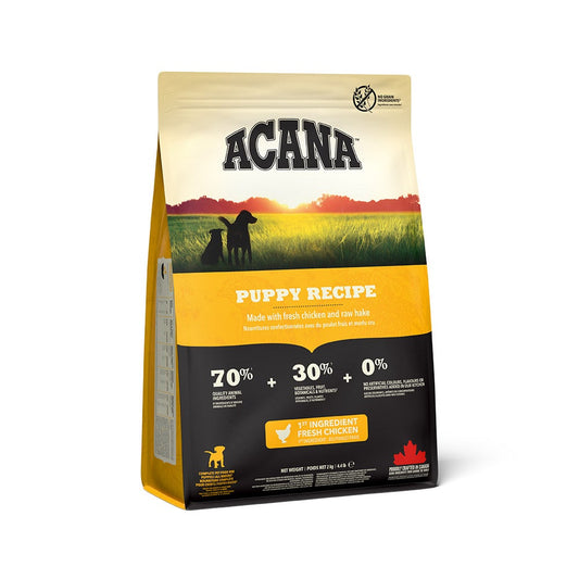 Acana Cane Puppy Crocchette Pollame e Passera del Pacifico Sacco 2kg