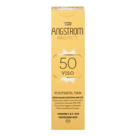 ANGSTROM PROTECT YOUTHFUL TAN CREMA SOLARE PROTETTIVA ANTI ETÀ SPF 50