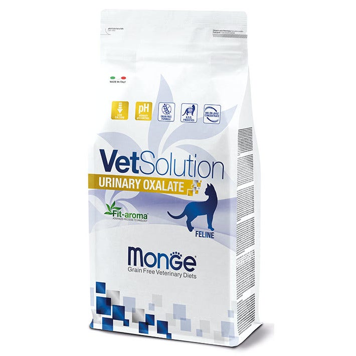 Monge Vetsolution Urinary Oxalate Linea Medica Cibo Secco Gatti Sacco 400g