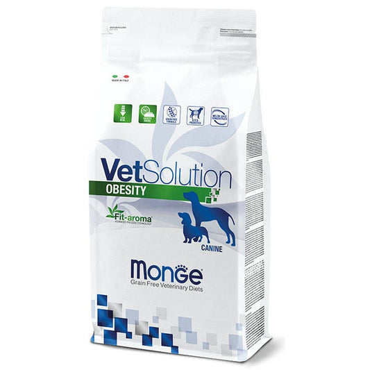 Monge Vetsolution Obesity Linea Medica Cibo Secco Cani Sacco 2 Kg