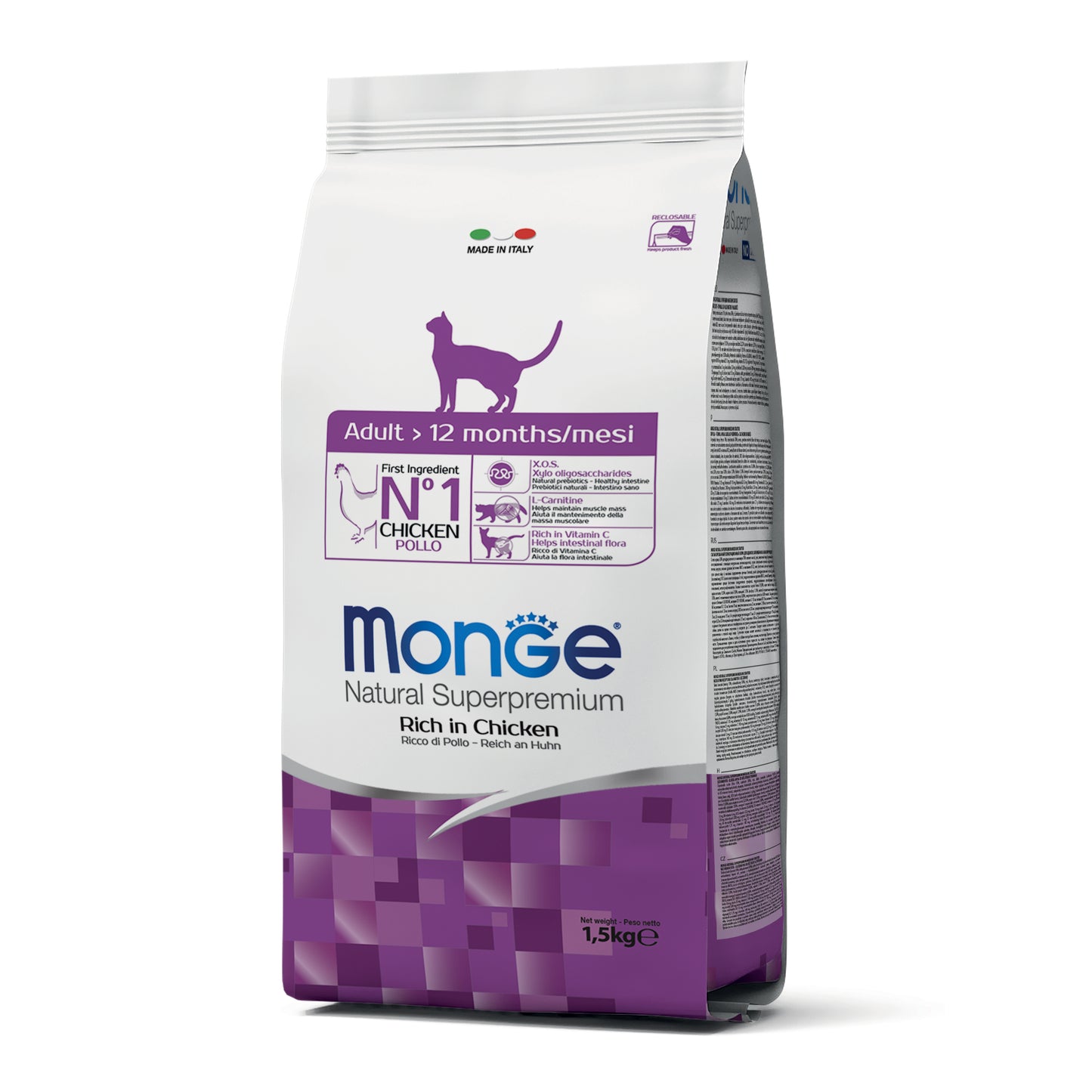 MONGE CAT ADULT 1.5 KG