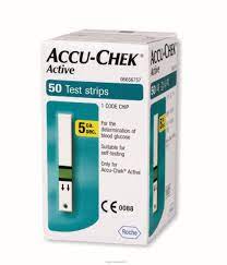 ACCU-CHEK ACTIVE STRIPS 50PZ