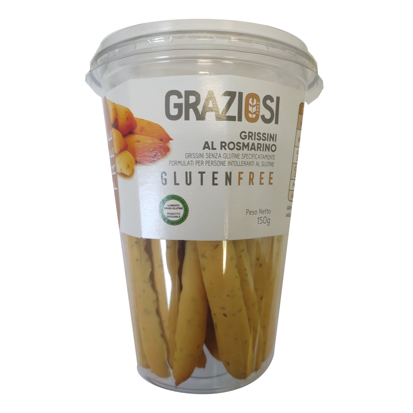 GRAZIOSI Grissini Rosmarino 150g