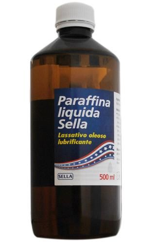 PARAFFINA LIQUIDA MD LASSATIVO OLEOSO LUBRIFICANTE 500ML SELLA