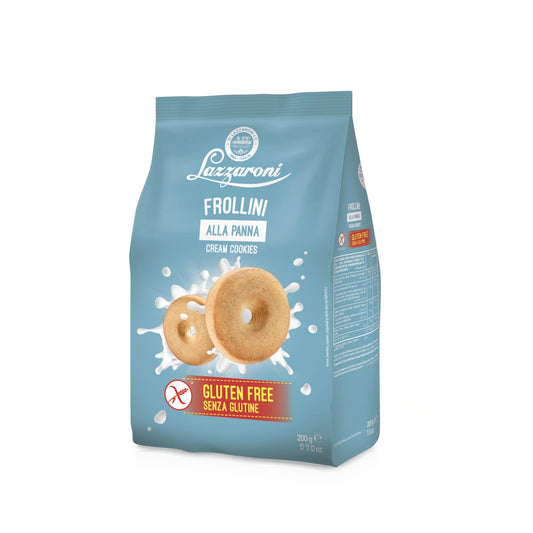 LAZZARONI Biscotti Ciambelle Panna 200g