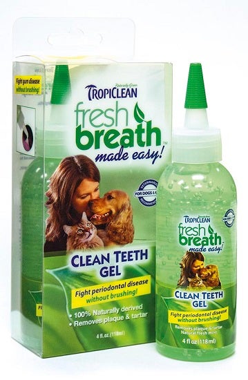 Tropiclean Fresh Breath Clean Teeth Gel 118ml