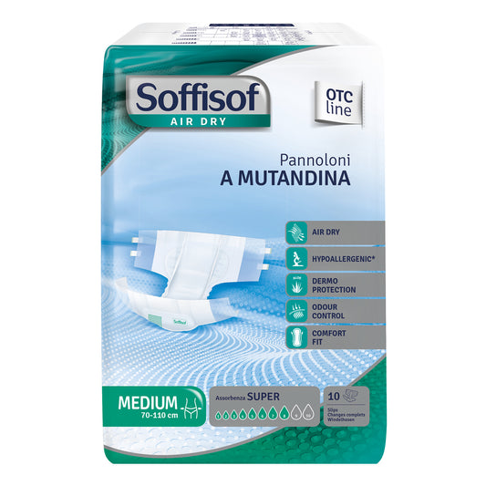 SOFFISOF AIRDRY MUT MED 10P 1031