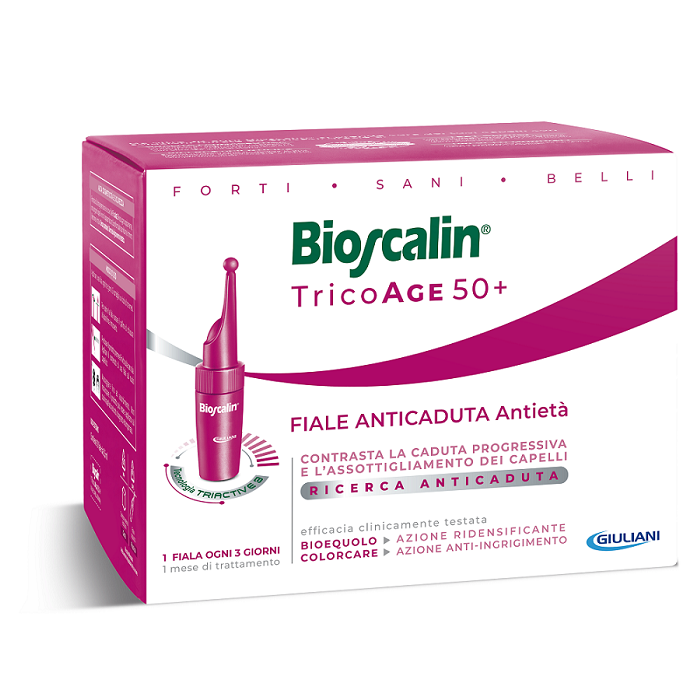 BIOSCALIN TRICOAGE 50+ 10 FIALE ANTICADUTA ANTIETA'