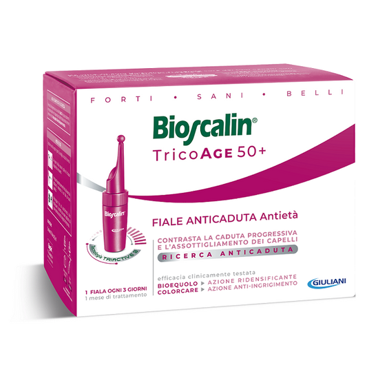 BIOSCALIN TRICOAGE 50+ 10 FIALE ANTICADUTA ANTIETA'