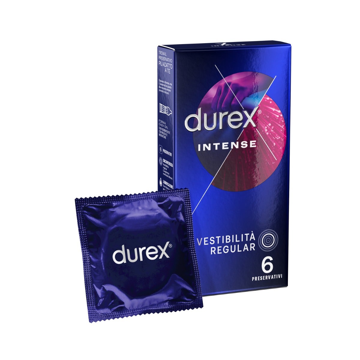 DUREX INTENSE ORGASMIC CONDOM 6 PEZZI