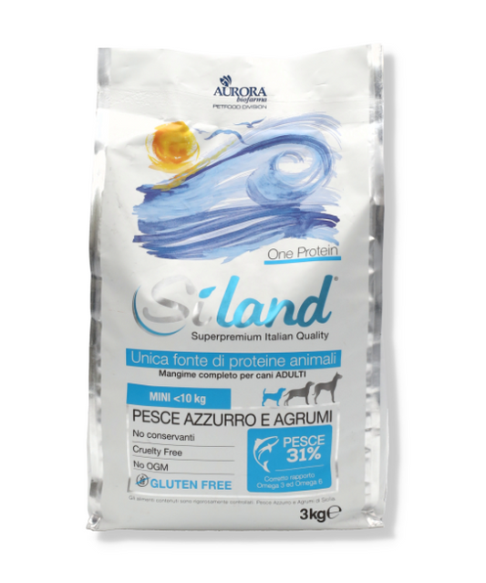 SILAND DIET ADULTO TAGLIA MINI PESCE MONOPROTEICO SACCO 3 CHILI