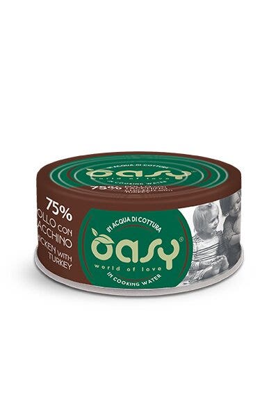 Oasy More Love Gatto Pollo con Tacchino 70g