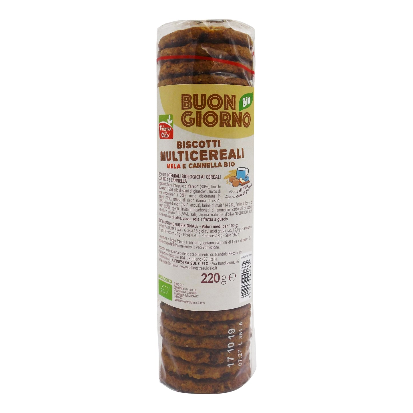 BISCOTTI MULTICER MELA CANNEL