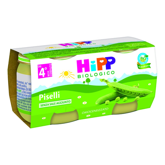 HIPP OMOG PISELLI 80G 2PZ