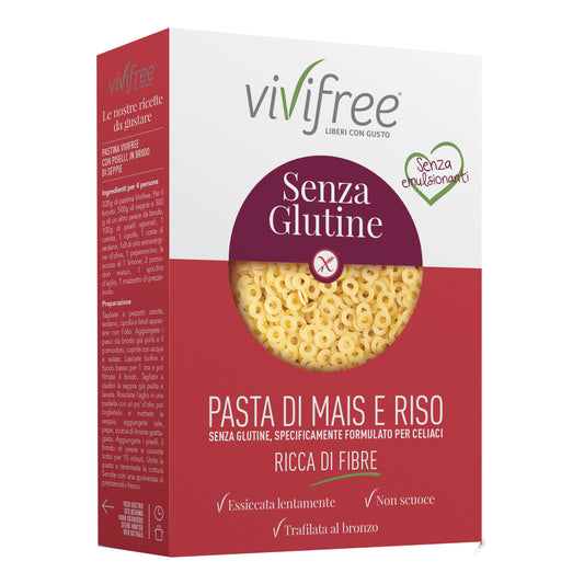 VIVIFREE Pasta Anellini 500g