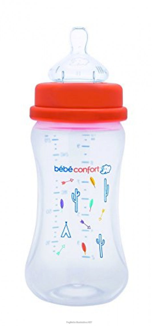 BEBE C BIBERON PP 270ML 1 COR