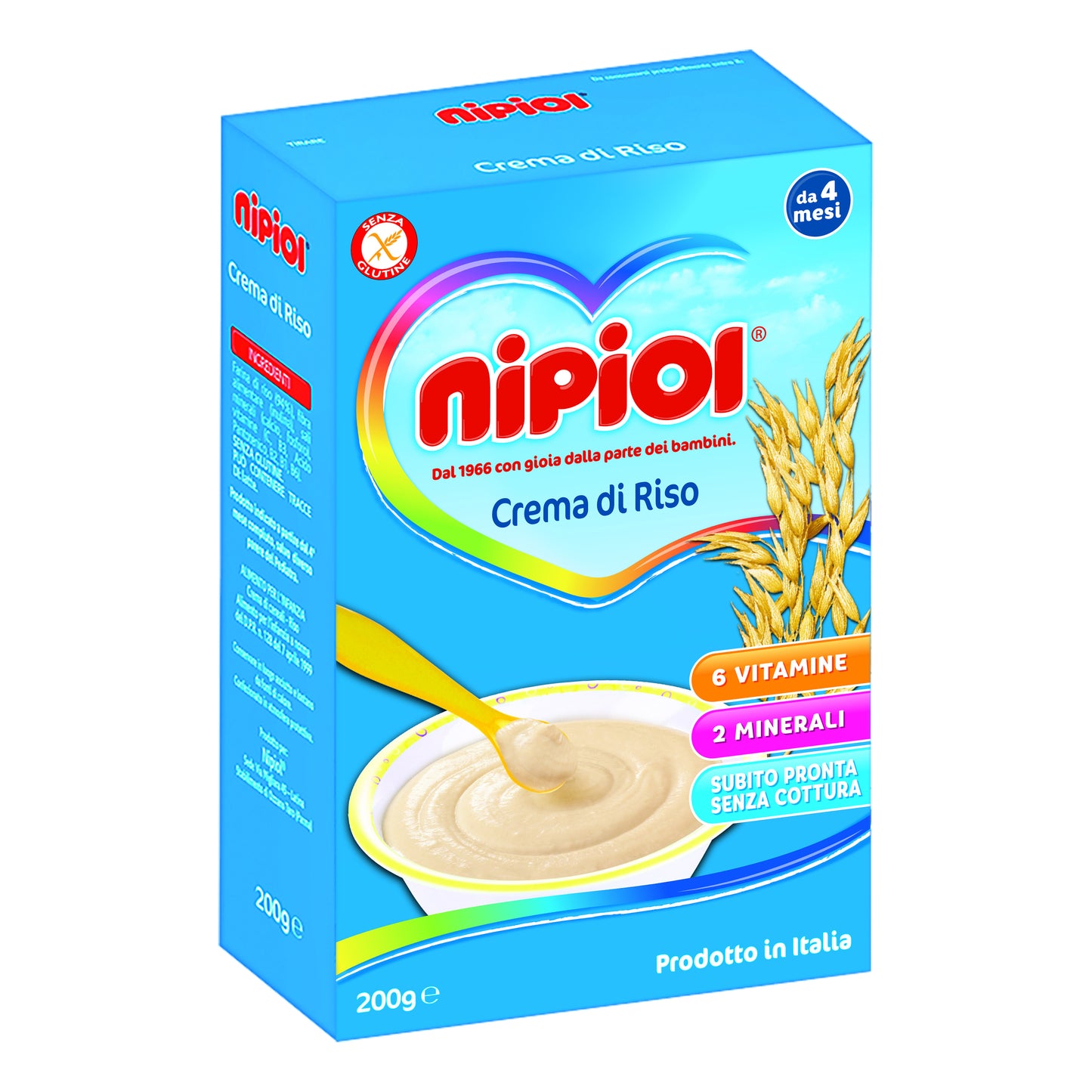 NIPIOL CEREALI CREMA RISO 200