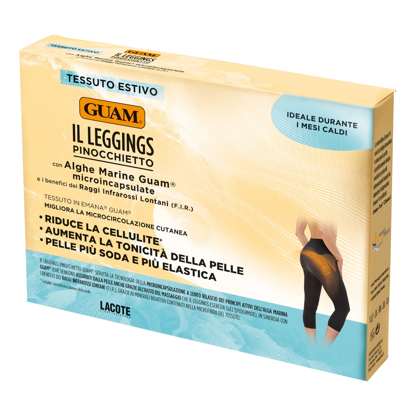 GUAM LEGGINGS TESSUTO ALGHE XS LEGGINS