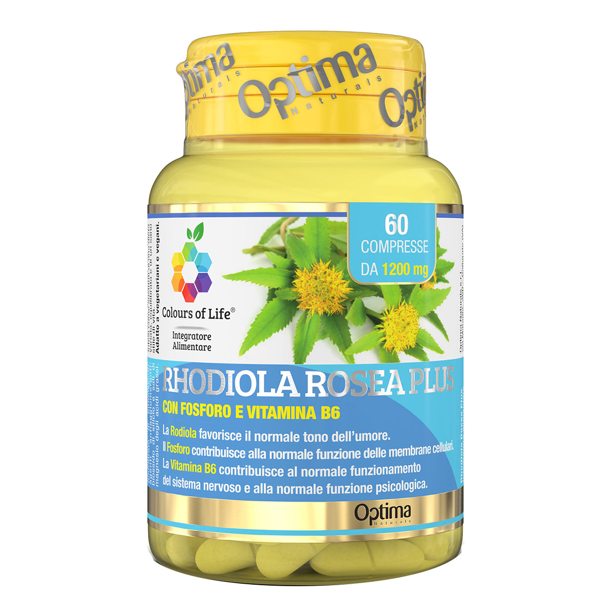 RHODIOLA ROSEA PLUS 60CPR